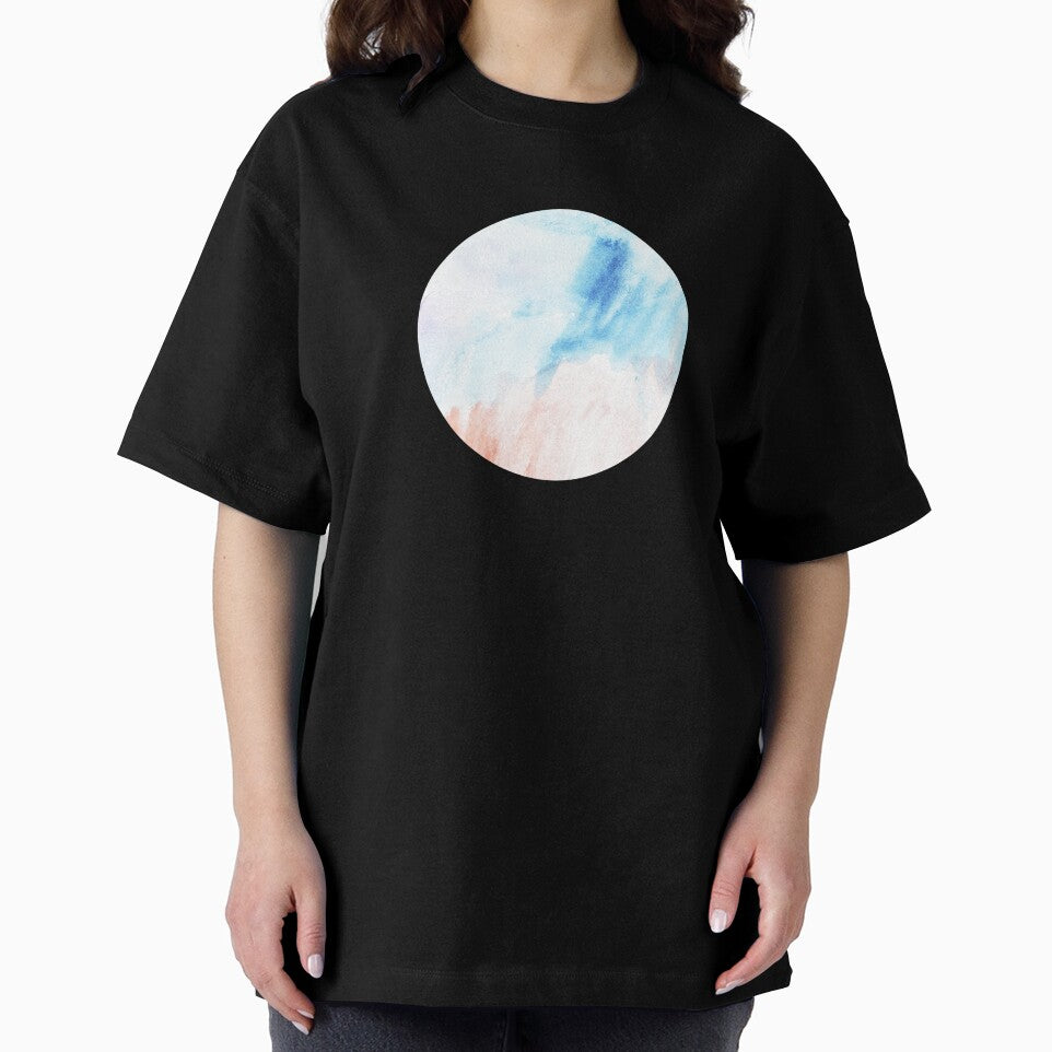 soft pastel color watercolor circle by lausn