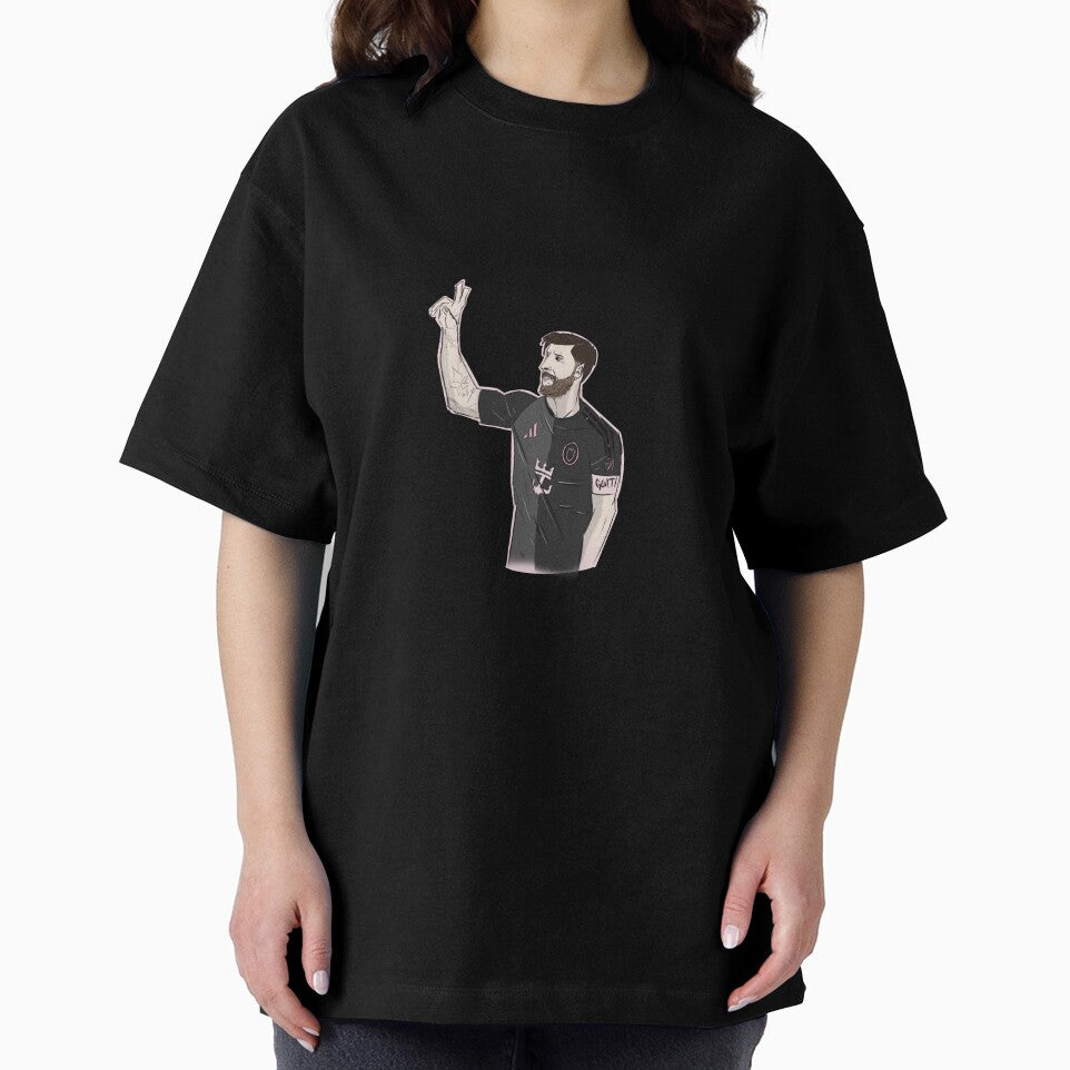 Peace Sign Messi by Jaymdoart