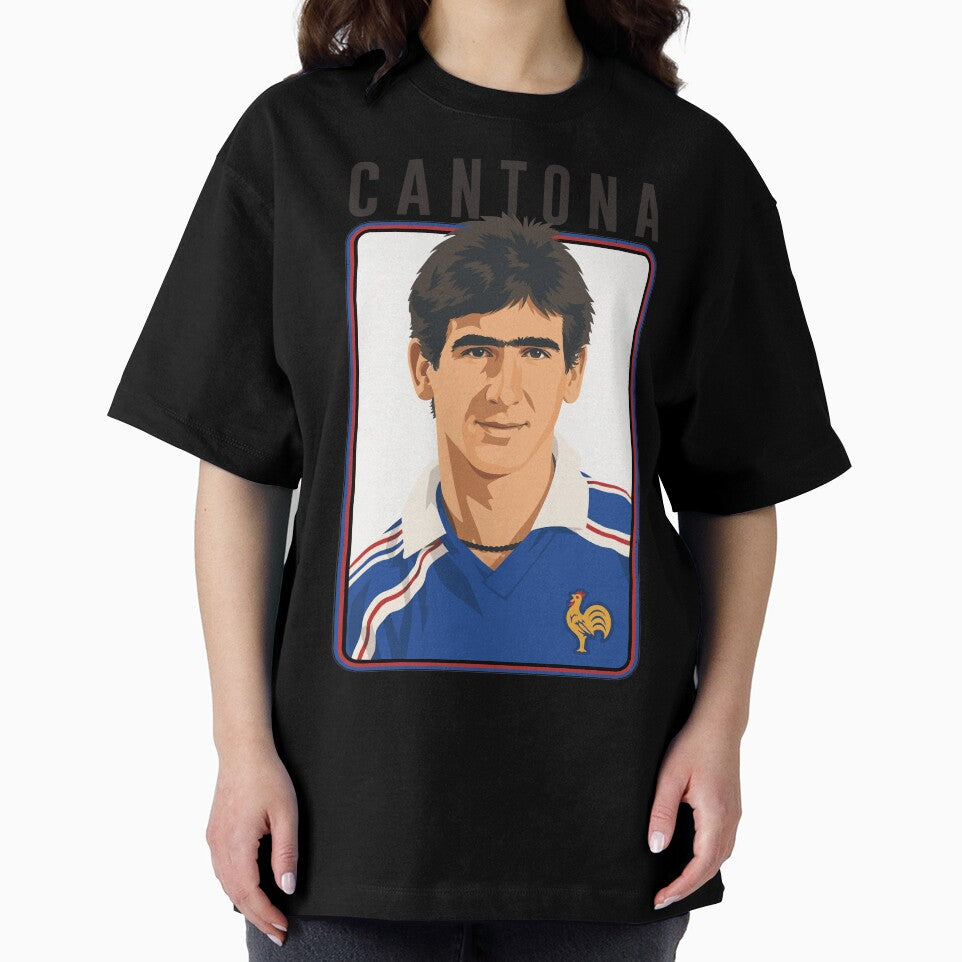 Eric Cantona ---- Retro Fan Design by AestheticNow