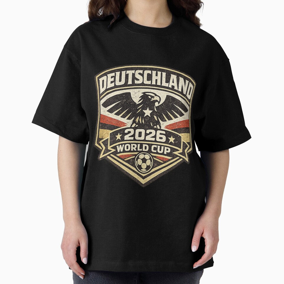 Deutschland 2026 World Cup Vintage Eagle T-Shirt by ArthUpscale