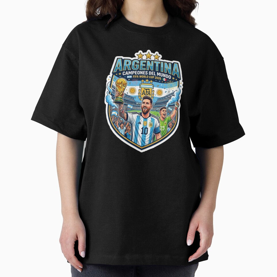 Argentina Campeones Del Mundo 2026 | Messi World Cup Champion Fan Art | Argentina Football Sticker by iamamiraj