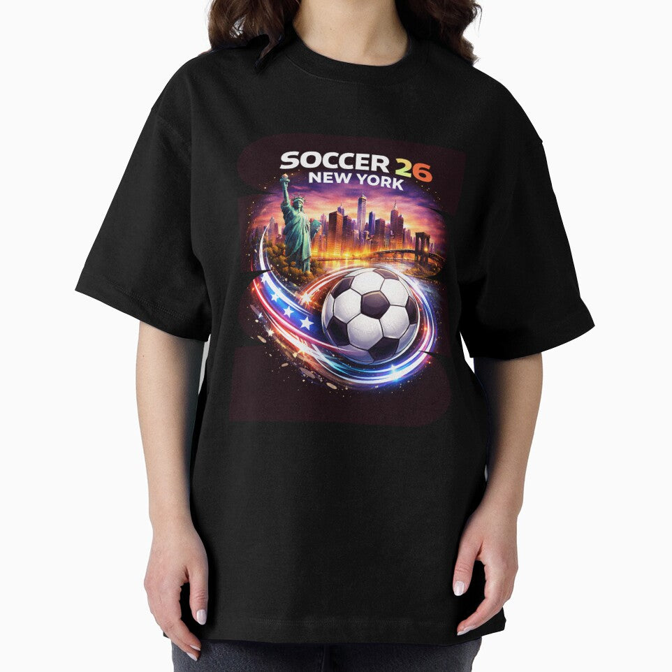 New York Soccer 2026 Shirt, Soccer 26 NYC Fan Tee, New York City Soccer Graphic by MK-Charlie