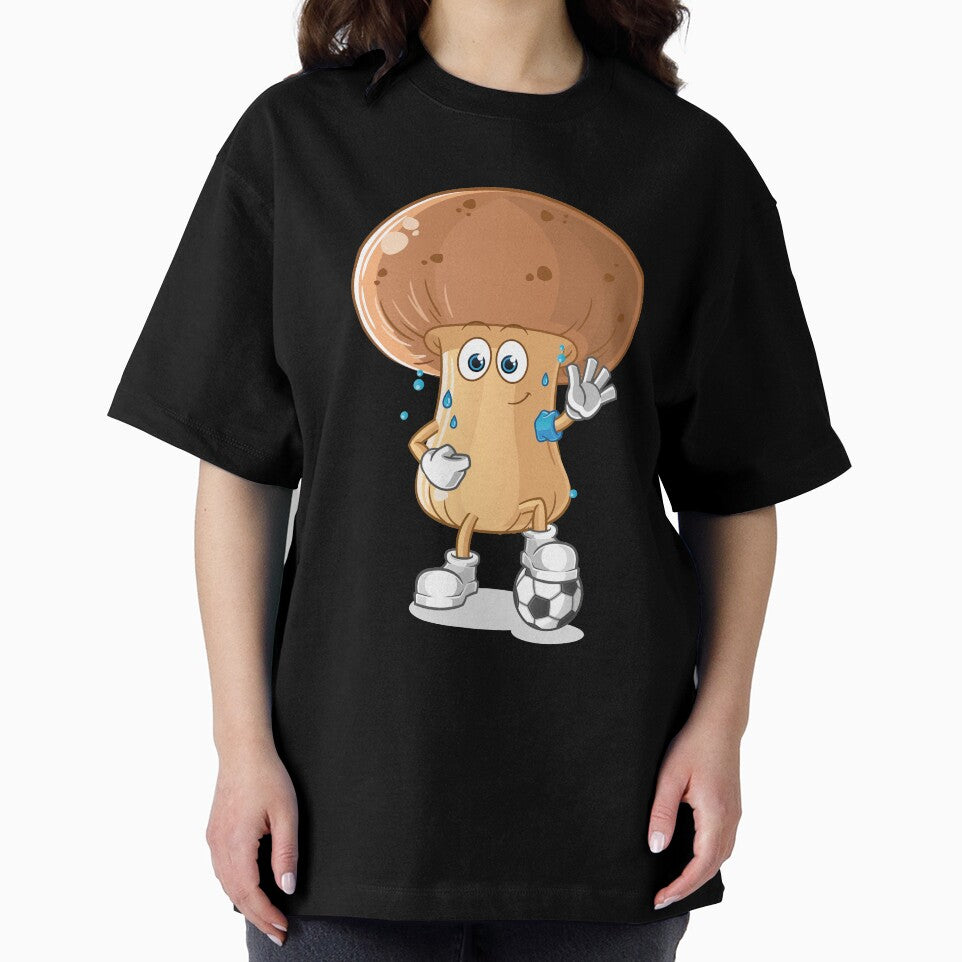 Soccer Mushroom Funny Gift Idea by Marco Damm