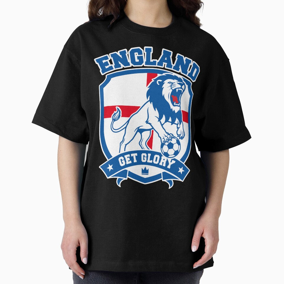 England Soccer Roaring Lion Crest For Loyal Sports Fans by roarsomethings