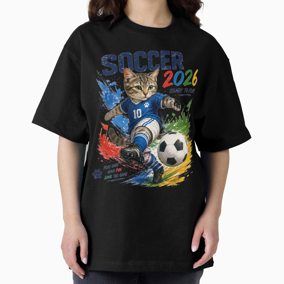 Soccer 2026 Ready to Play Cat by yasmh