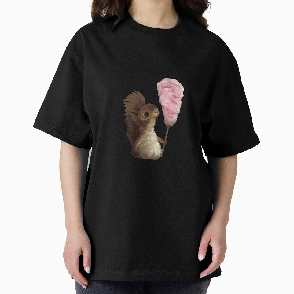 squirrel with cotton candy by Kat3112