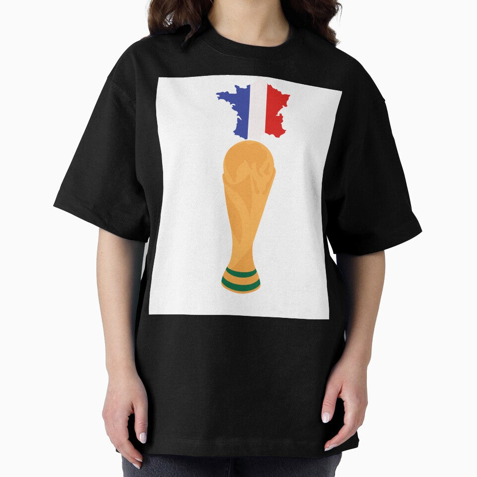 France Football Fan T-Shirt by VelvetPixelShopp