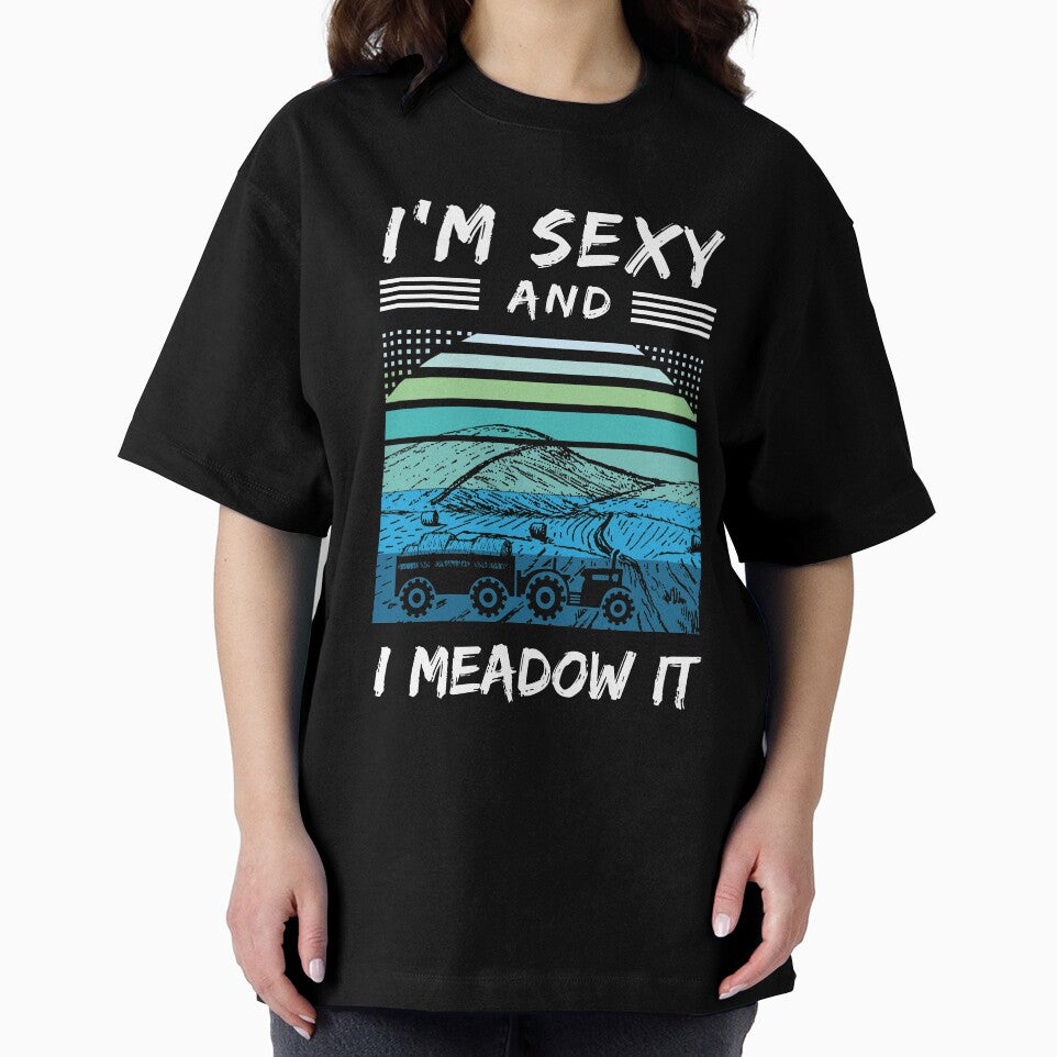 Vintage Farm Haystack Hay Retro Tractor Meadow Farmland Pasture Sexy Farmer by TheAplus