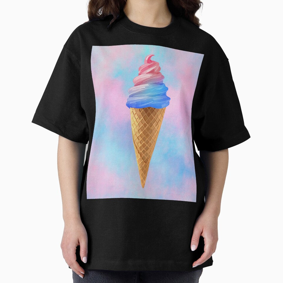 Carnival Cotton Candy Ice Cream Dream by Deborah Camp