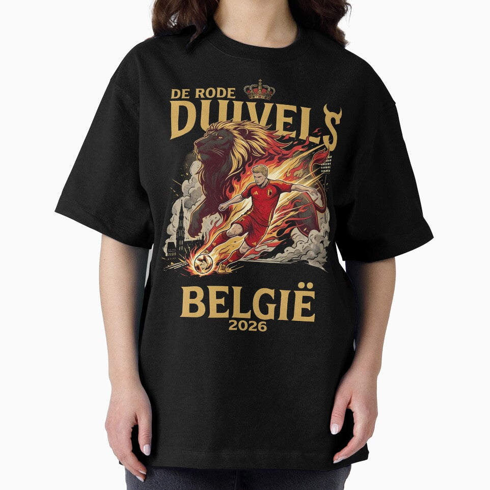De Rode Duivels Belgium 2026 Design by VoidAnimeStudio