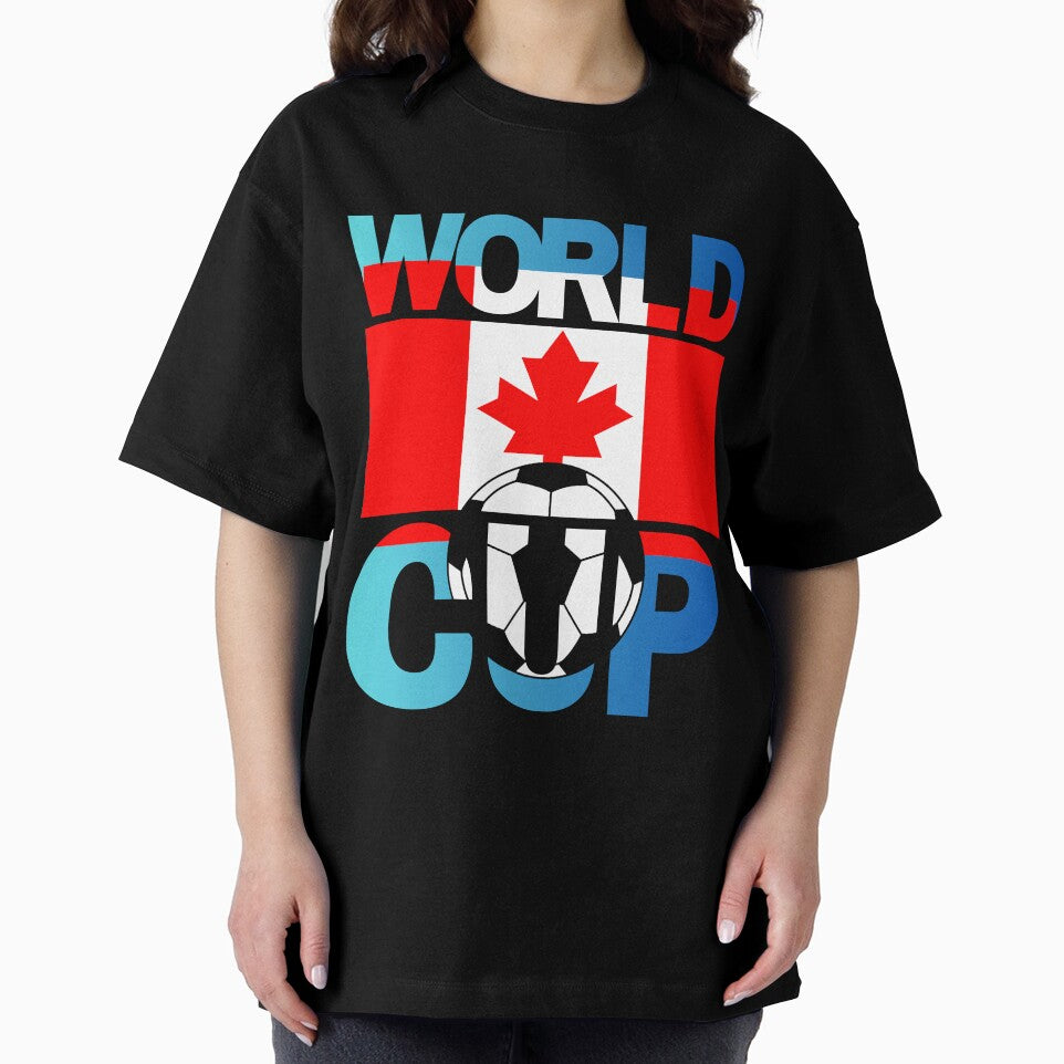 Canada Soccer World Cup Fan Design | Maple Leaf Football Graphic by Karim-Karem