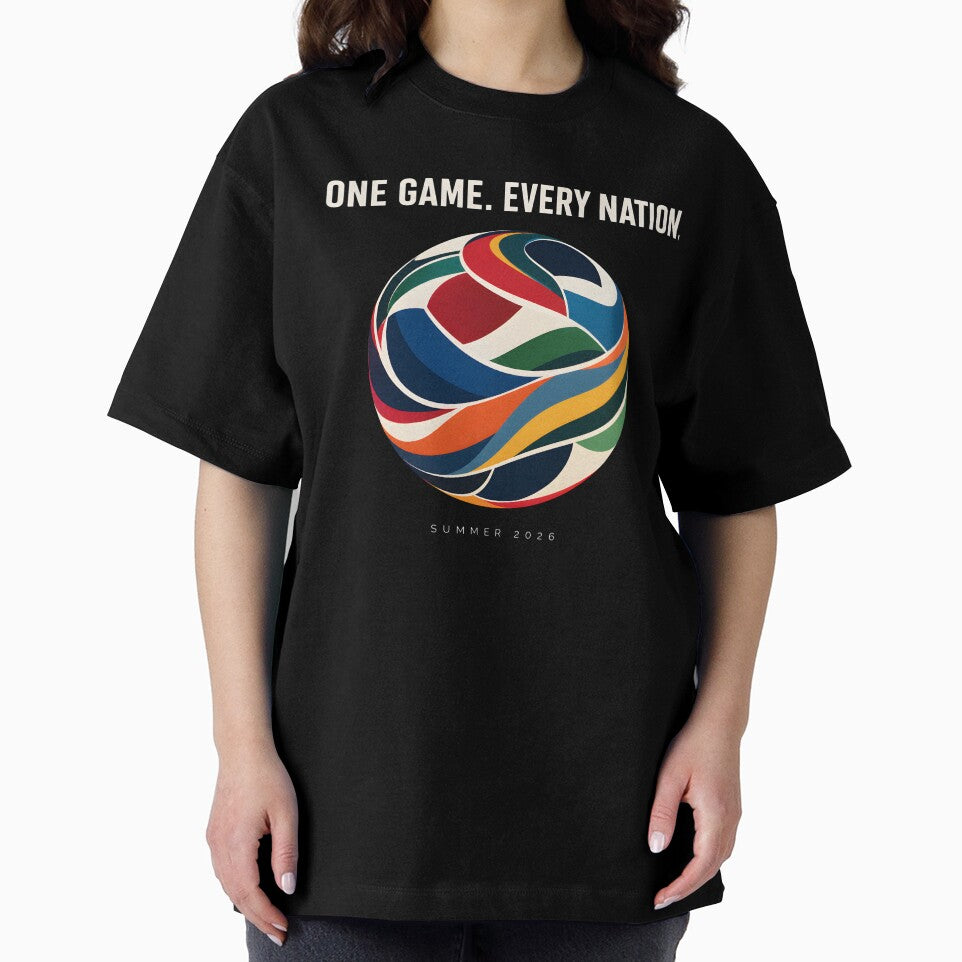 One Game Every Nation Soccer Shirt – Global Football Unity Design Summer 2026 by Lyutee