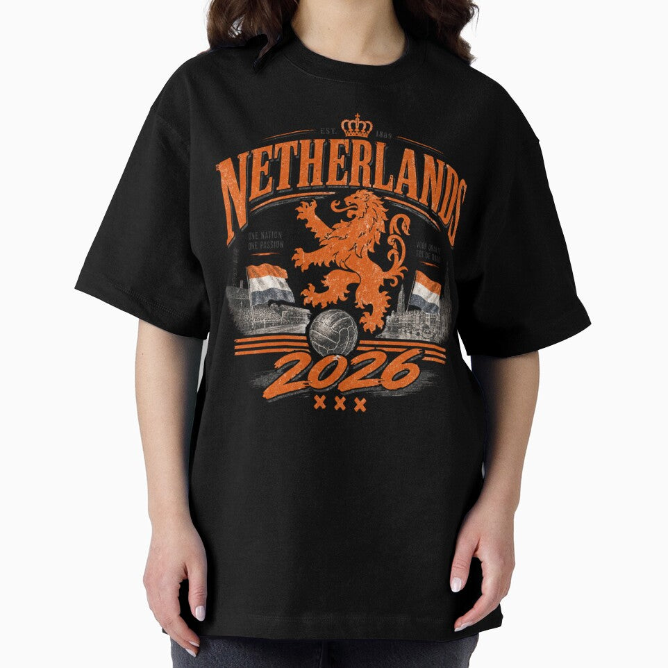 Netherlands 2026 Football World Cup Glory | Oranje Fan Supporter Shirt by rushaib