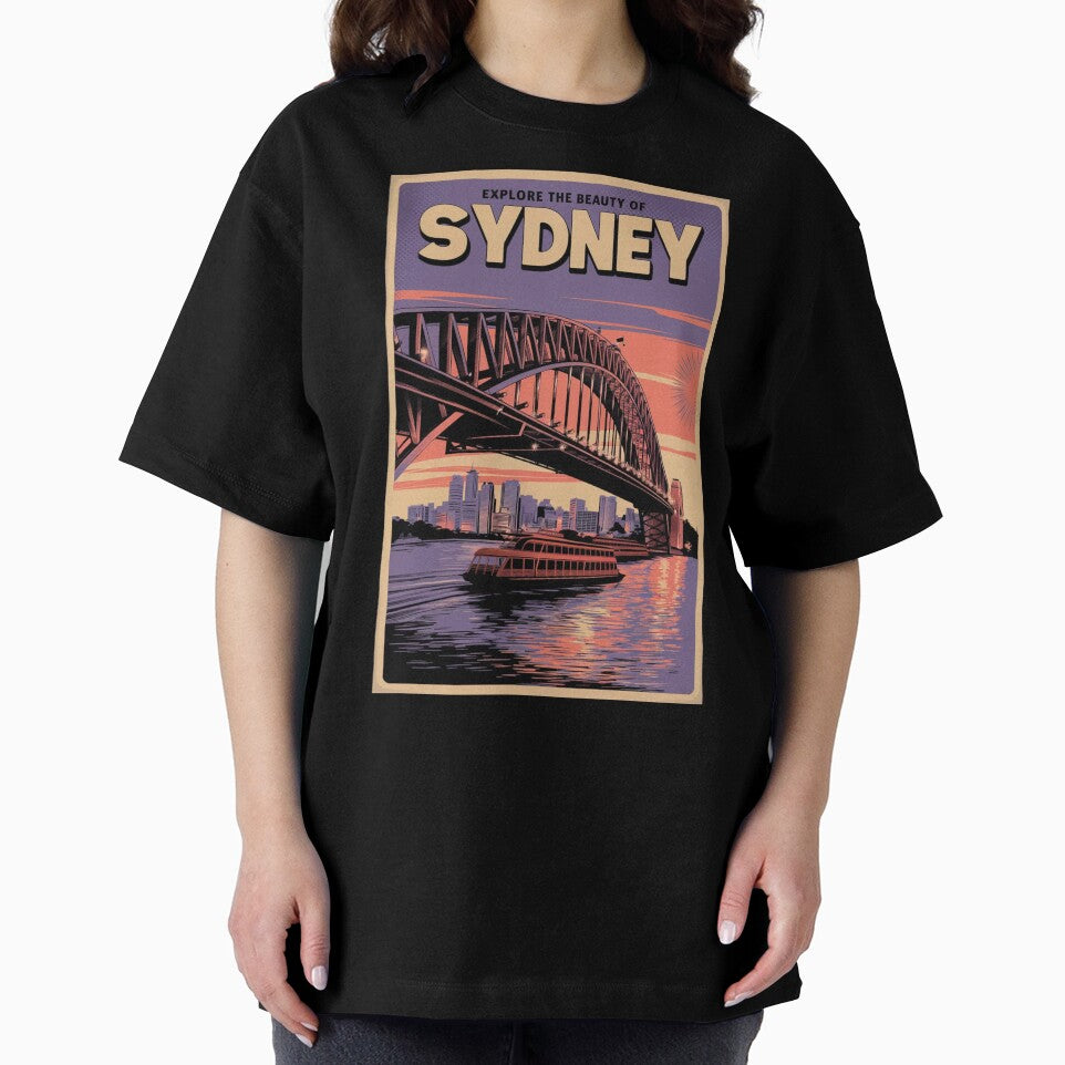 Sydney Vintage Travel Poster by TravelerRat