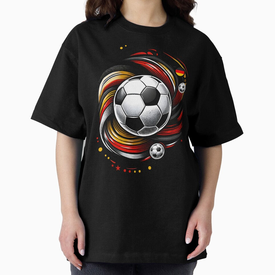 Football Germany Team Abstract Flag Ball Euro by Infinitee8hirts