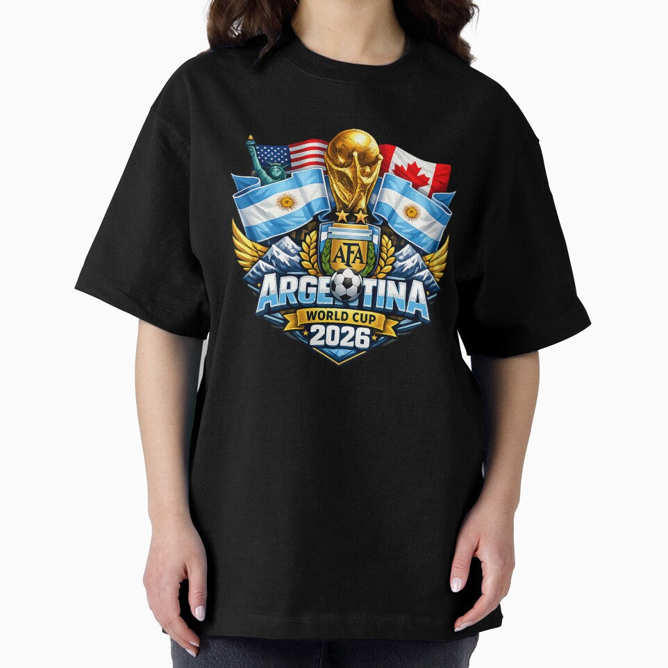 Argentina Football Passion 2026 Retro Fan Art by jasonhiggins