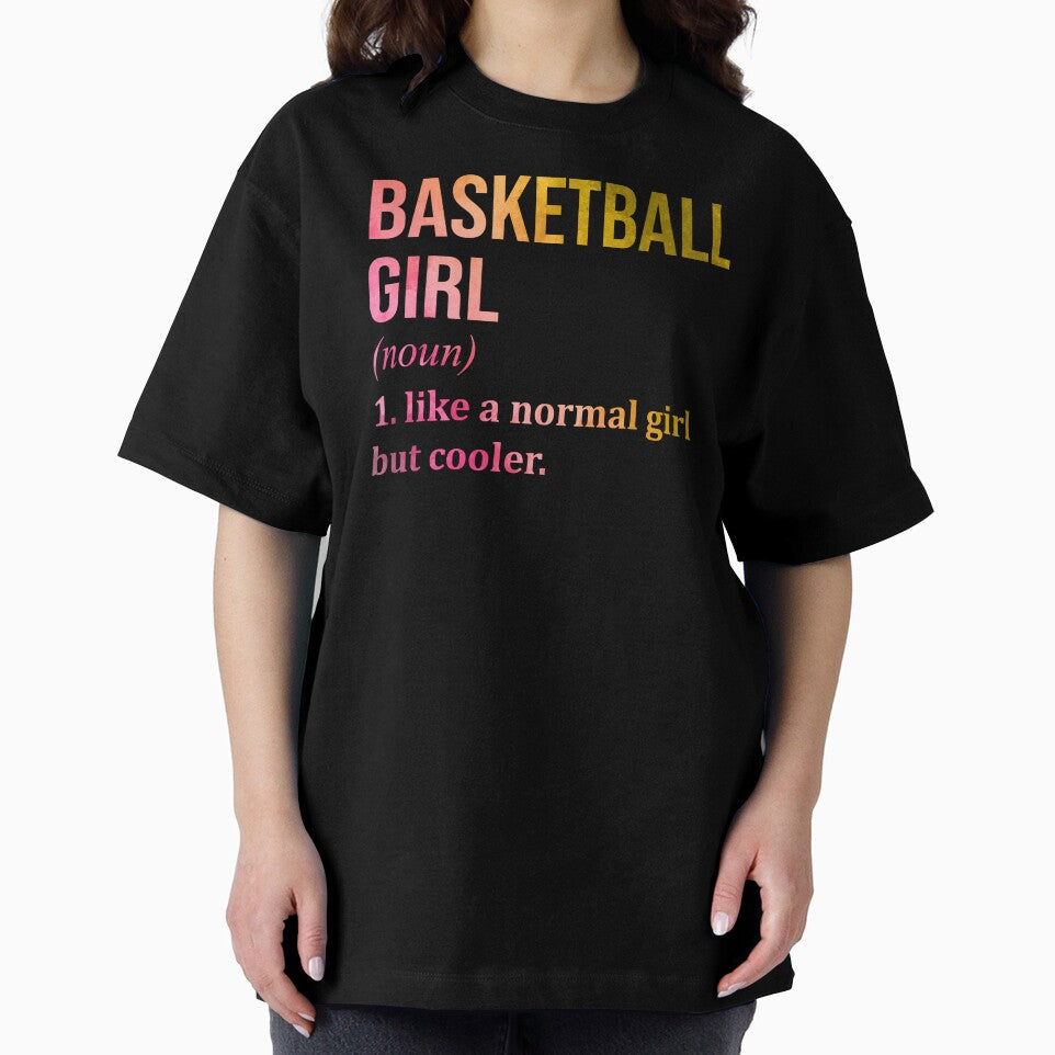 Basketball Girl Definition in Watercolor by XCIV