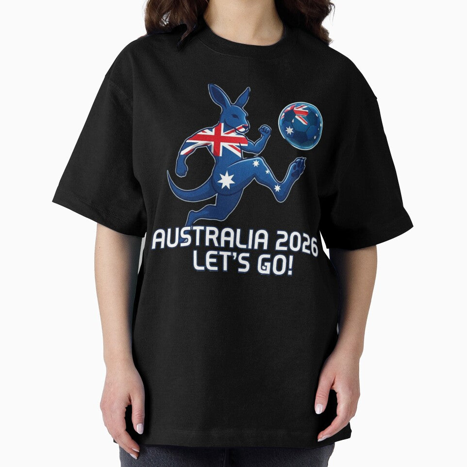 Australia 2026 Soccer Kangaroo Shirt | Aussie Football Fan Design | Let’s Go Australia Sports Gift by Prime legend