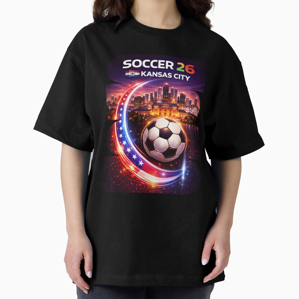 Kansas City Soccer 2026 Shirt, Soccer 26 Kansas City MO Fan Tee, Kansas City Missouri Soccer Graphic by MK-Charlie