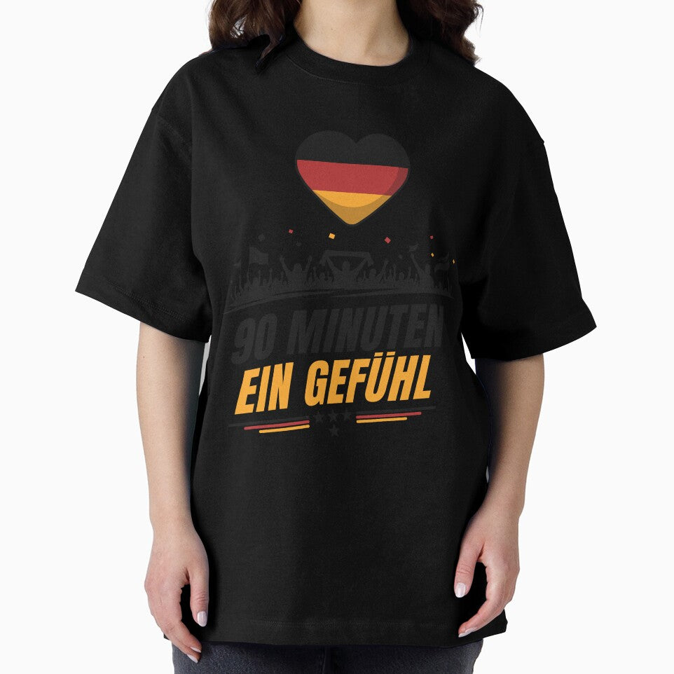 90 Minutes One Feeling Germany Football Fan World Cup Shirt by Jackson2288