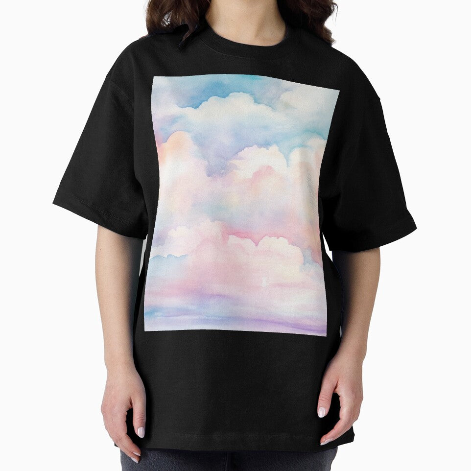 So softtttt pastel clouds water color painting. by PawinaK