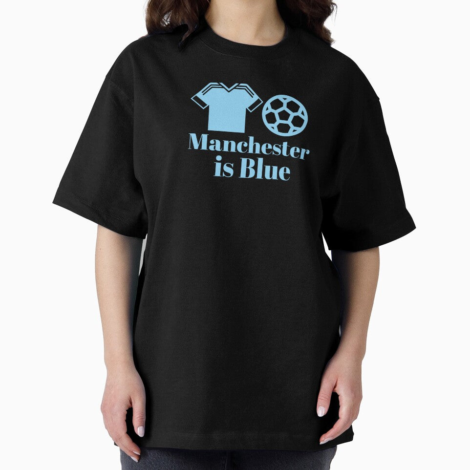 Manchester is blue by Boldandvivid