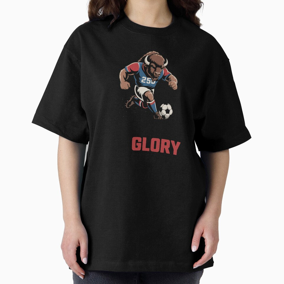 Buffalo Soccer Mascot Stampede To Glory 2026 USA 250 by PixelWaveBD