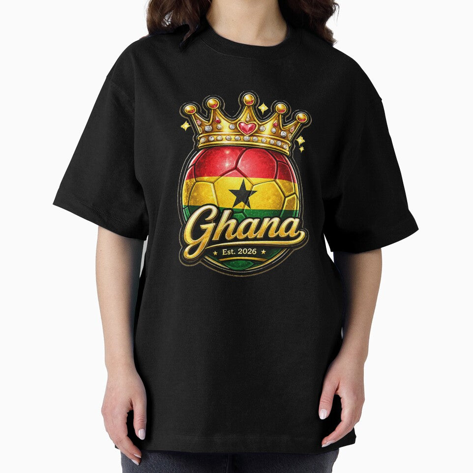 Ghana Football Fan Flag by QuiteOrbit