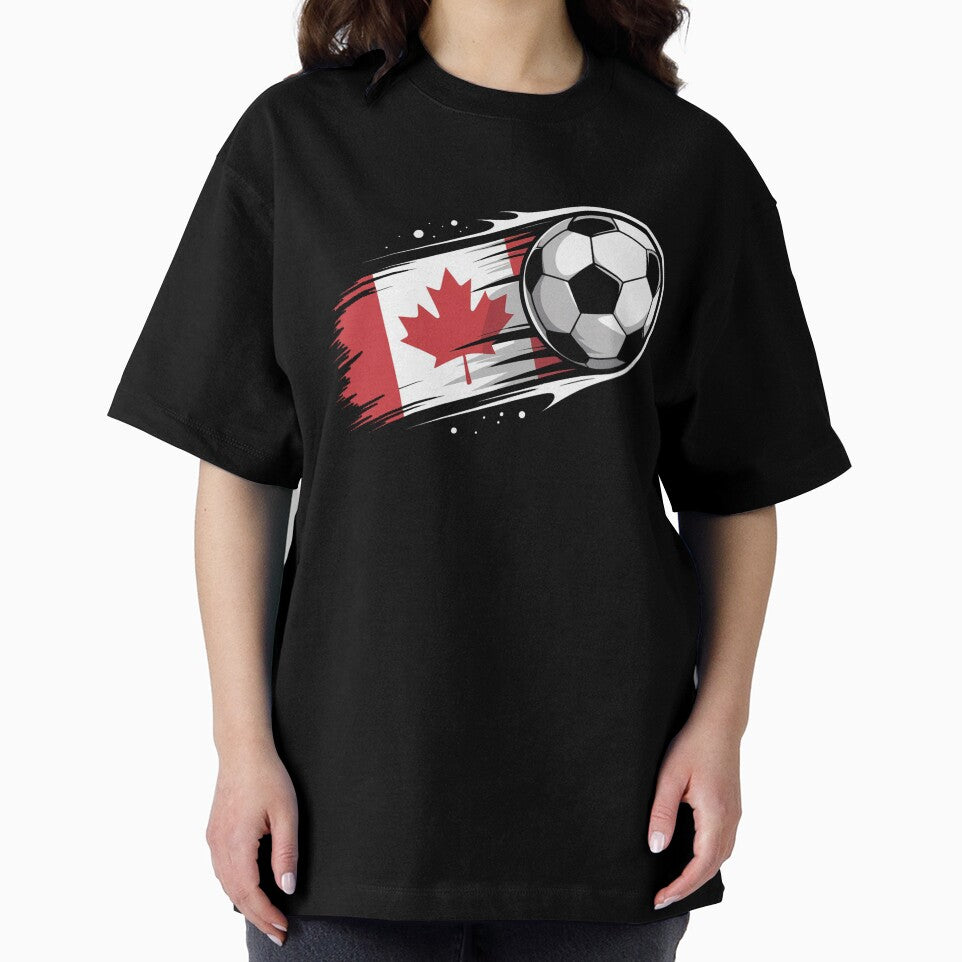 Canada Soccer Pride Maple Leaf Football Fan by QuiteOrbit