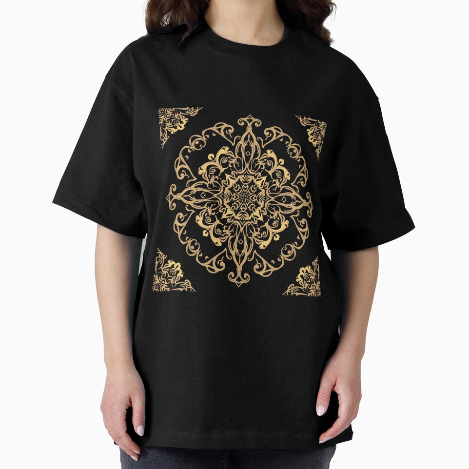 Golden symetry design for t shirt by MychoiceMytrend