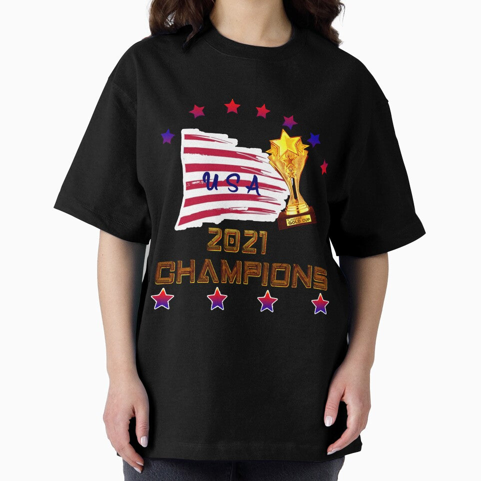 Usa Concaf champions Team Soccer National league gold cup champions 2021 Tshirt It's coming home gift by Inspirationarea