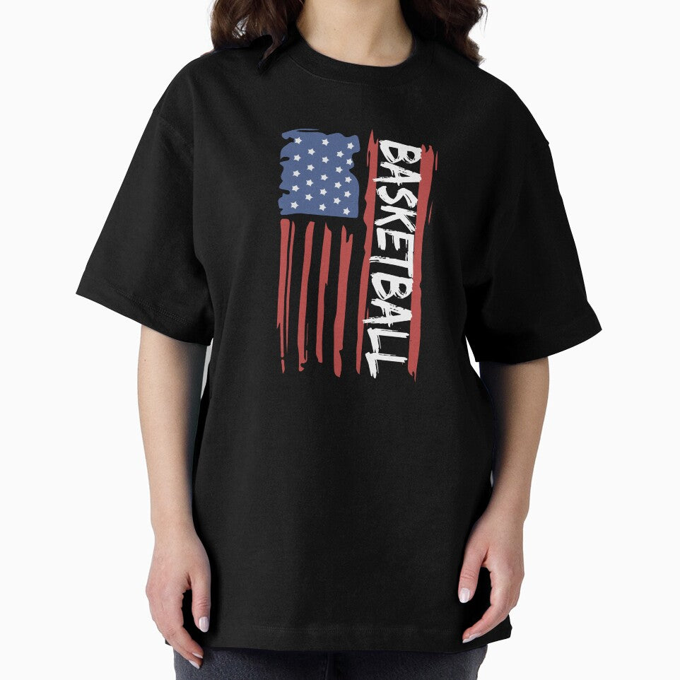 Basketball American Flag by TendyTees