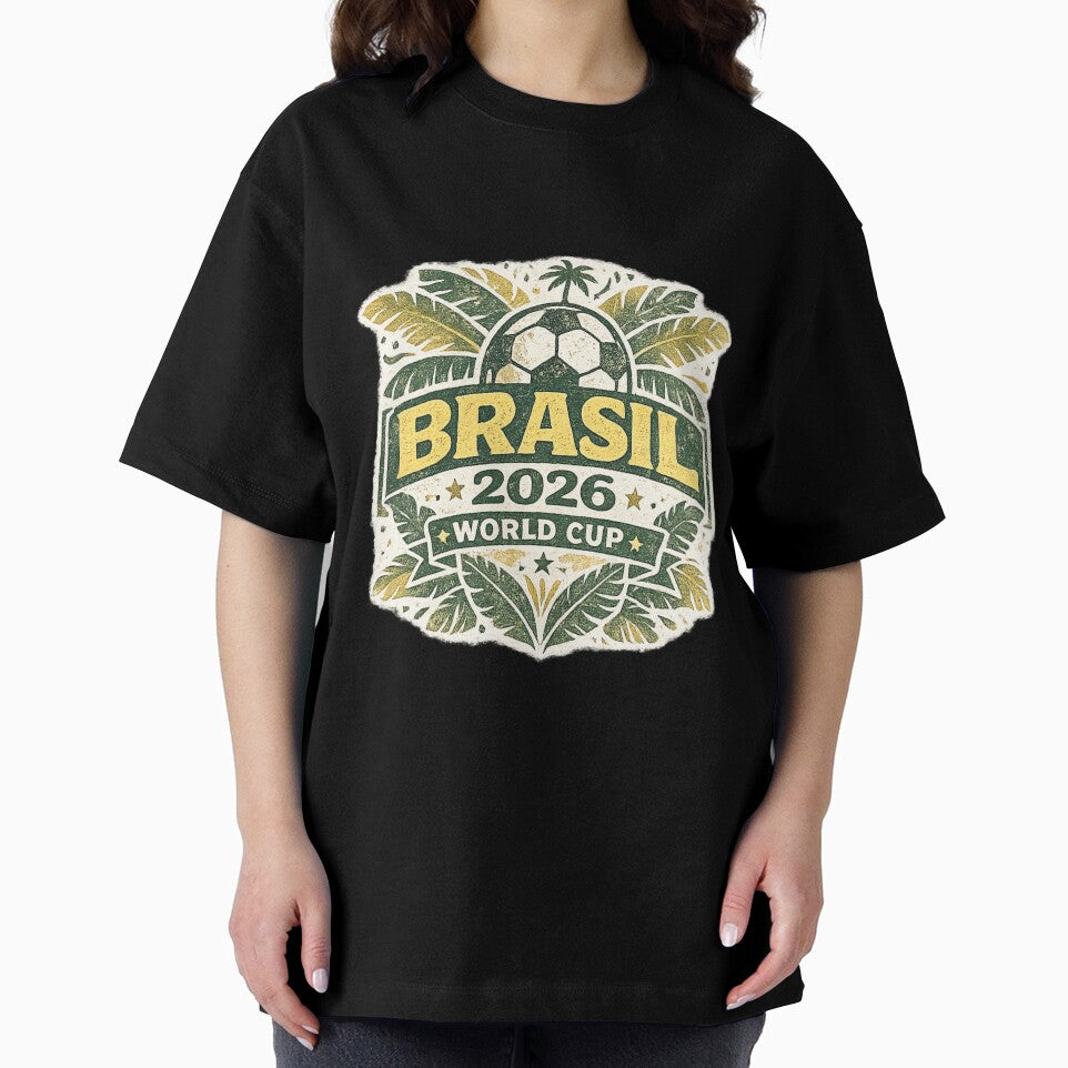 Brasil World Cup 2026 Vintage Football Fan Shirt by ArthUpscale