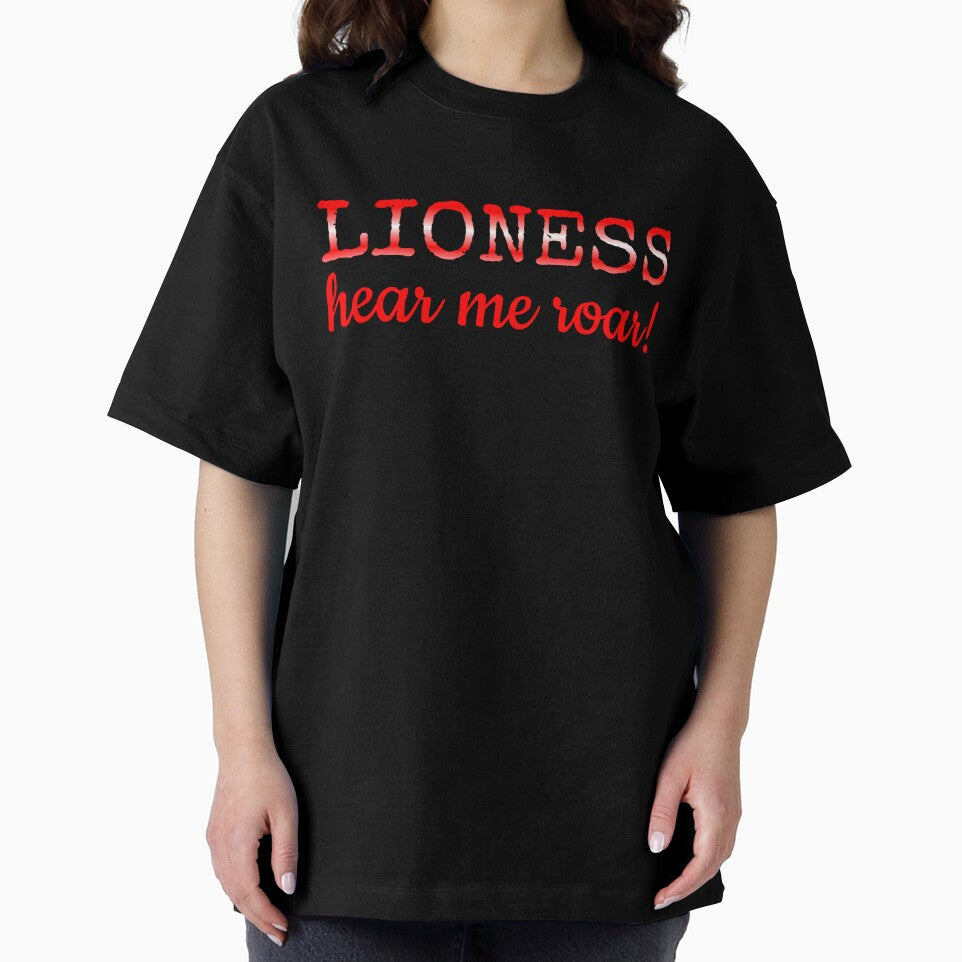 Cool Lioness Hear Me Roar Cool Women's Football Design by TrulyEpoque