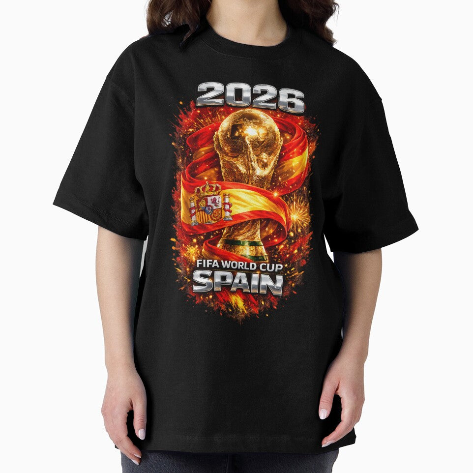 Spain 2026 Football World Cup Design by Retro Arabica