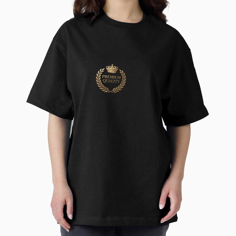Premium Quality Laurel Crown Gold Badge by BinAlgoPix