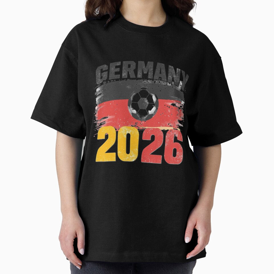 Germany 2026 Soccer Football Vintage Retro Flag by PACS0011