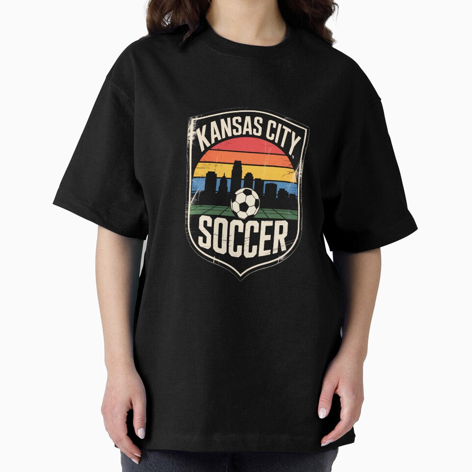 Vintage Kansas City Soccer Gift - Retro Badge by EverydayThreadz