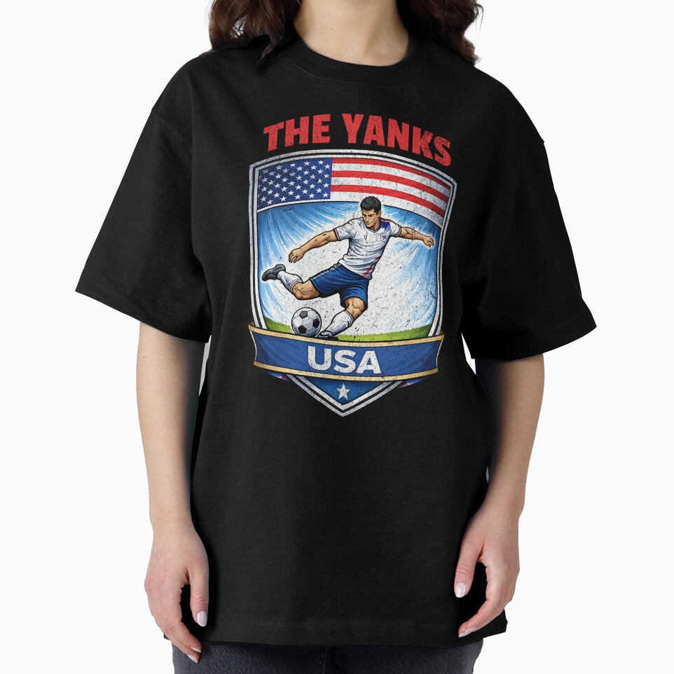 USA Vintage Soccer Badge 2026 - The Yanks Edition by Tee Nook
