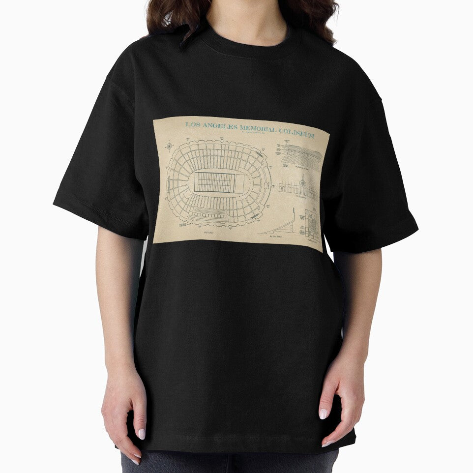 Los Angeles Memorial Coliseum (Parchment) by BGALAXY