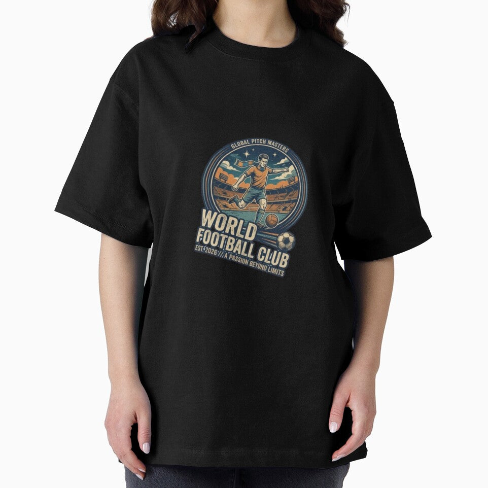 World Football Club Vintage Retro Soccer Player 2026 by Dream Weave Studio