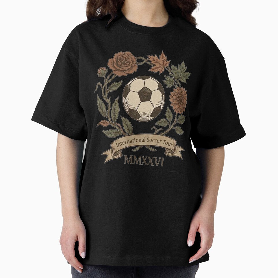 2026 International Soccer Tour Vintage Floral Crest by rygenr8