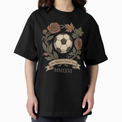 2026 International Soccer Tour Vintage Floral Crest by rygenr8