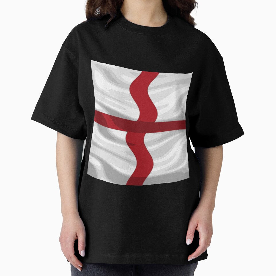 Stylized Flag Of England St George Cross by taiche