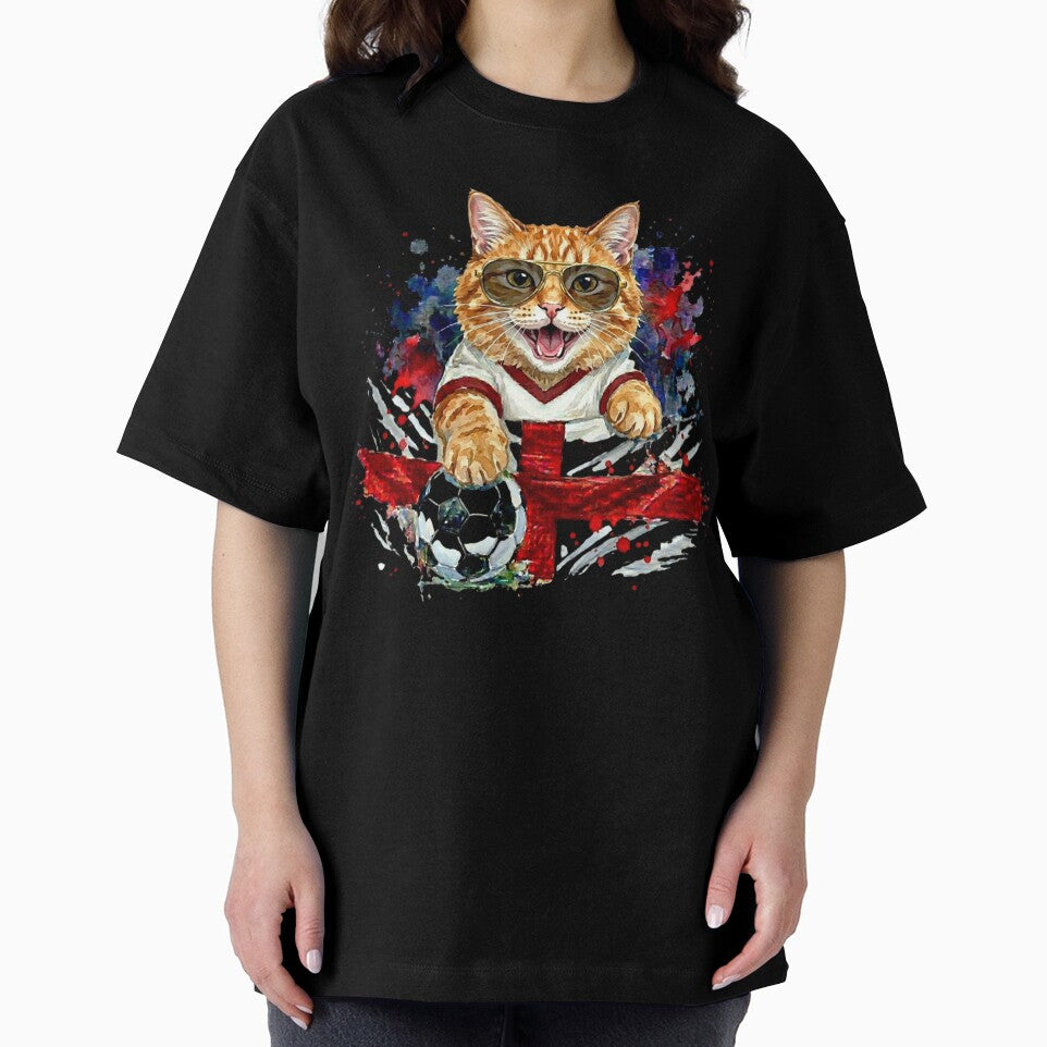 Ginger cat World Cup England Suppawter by The Suppawters