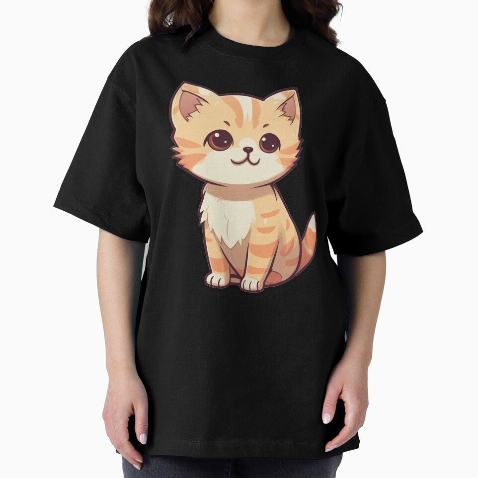 Sweet and Simple Kitty, cute simple cat by PrintDesignLab