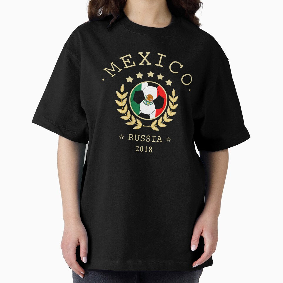 Mexico Mexican Soccer Team Russia 2018 T Shirt Football Fan copa mundial by edinson753