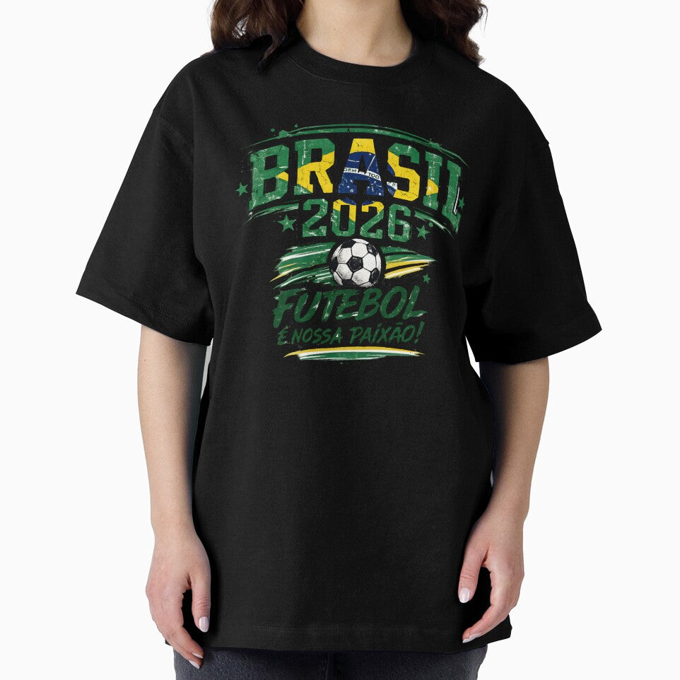 Brasil 2026 Futebol é Nossa Paixão Shirt Brazil Soccer Fan Futebol Brasileiro Pride Design by Martin's_Design