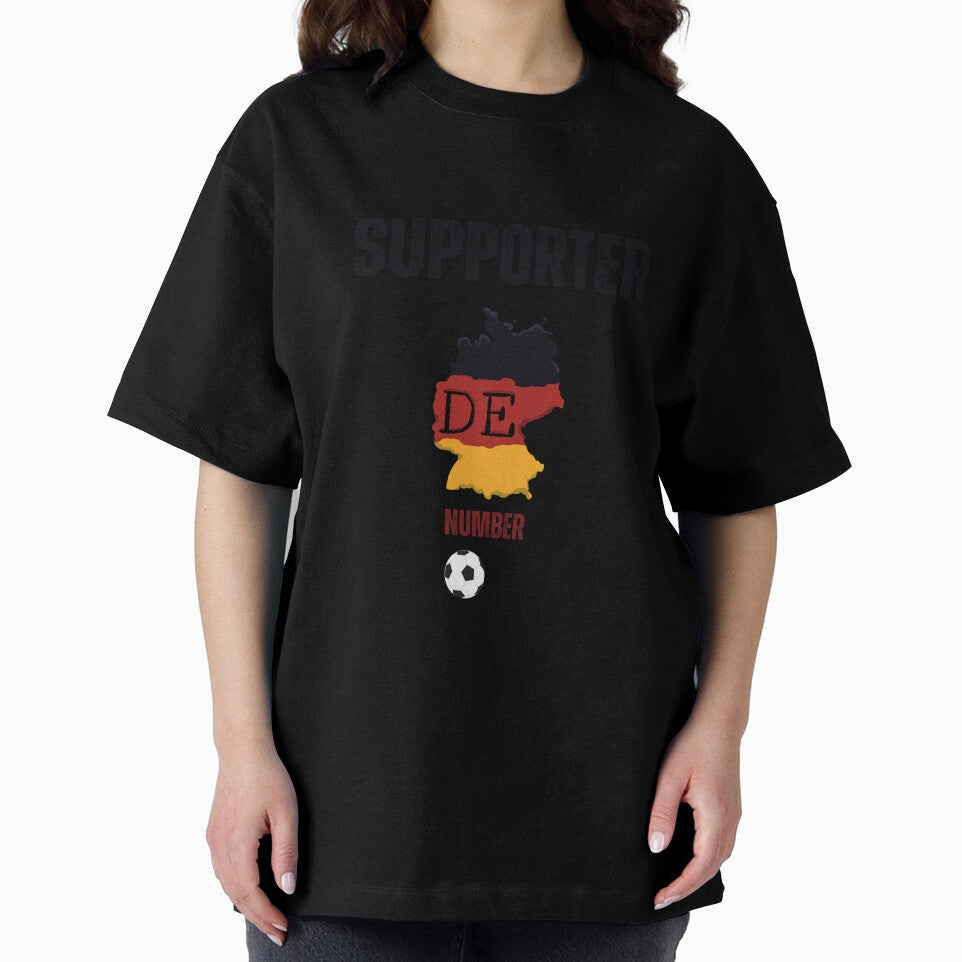 De GERMANY teeshirt football supporter number one by Passionfoot