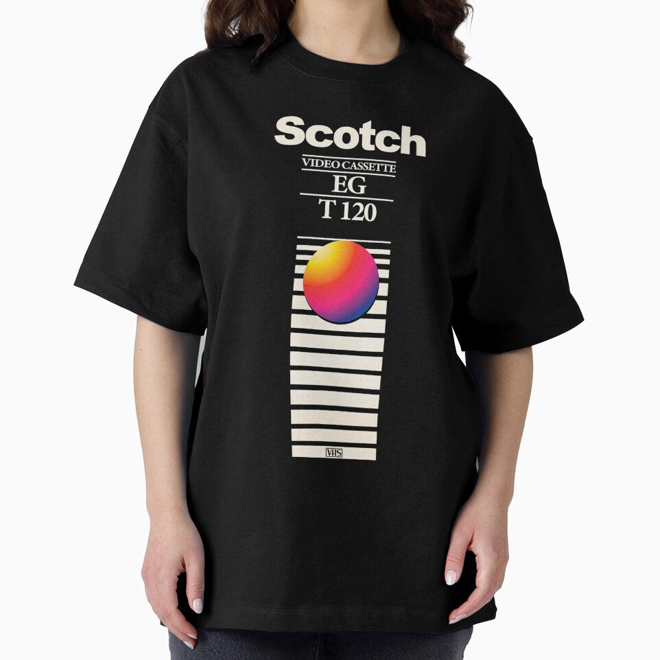 SCOTCH VINTAGE 90S VHS COVER by WHAT THE SHIRT